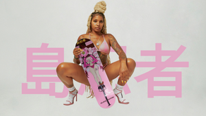 Sakura Bikini and Sakura Sakura Skateboard - Island Shinobi